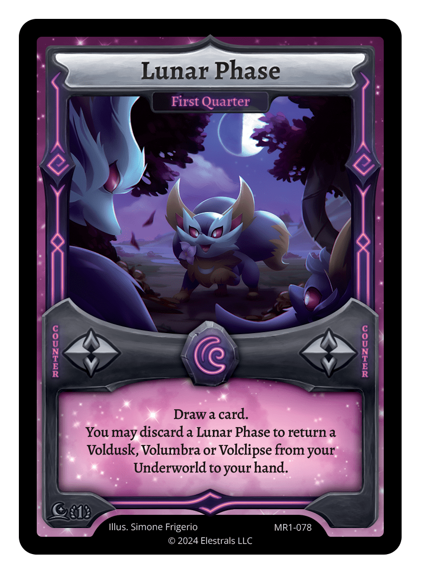 Lunar Phase - First Quarter - MR1-078